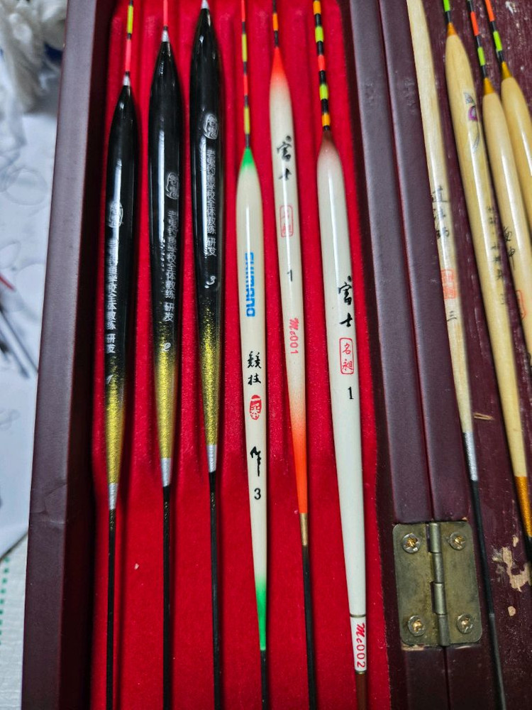 중층내림낚시 찌 12개 이미지