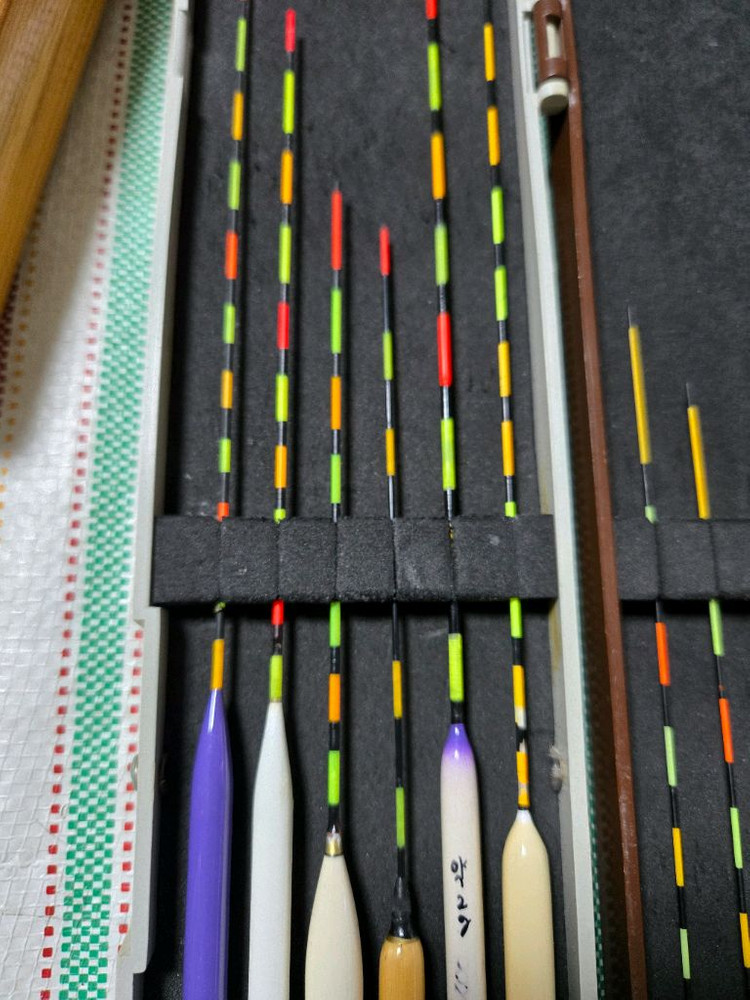 중층내림낚시 찌 전자찌 이미지