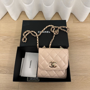 샤넬 트렌디cc 미니 핑크베이지