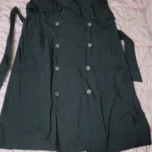 한섬 타임 시그니처 트렌치 코트 민소매