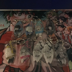 일괄) 사카모토데이즈 아크릴 서핑보드 키링 나츠키 신 오사라기 이미지