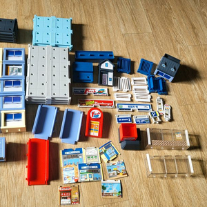 토미카 타운 빌드시티 세트(설명서 포함)