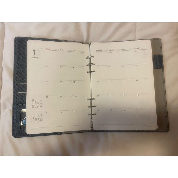 (새상품)재물복을 상징하는 한국은행 다이어리--2