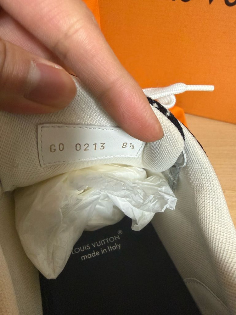 루이비통 모노그램 벨벳 트레이너 8.5size--7