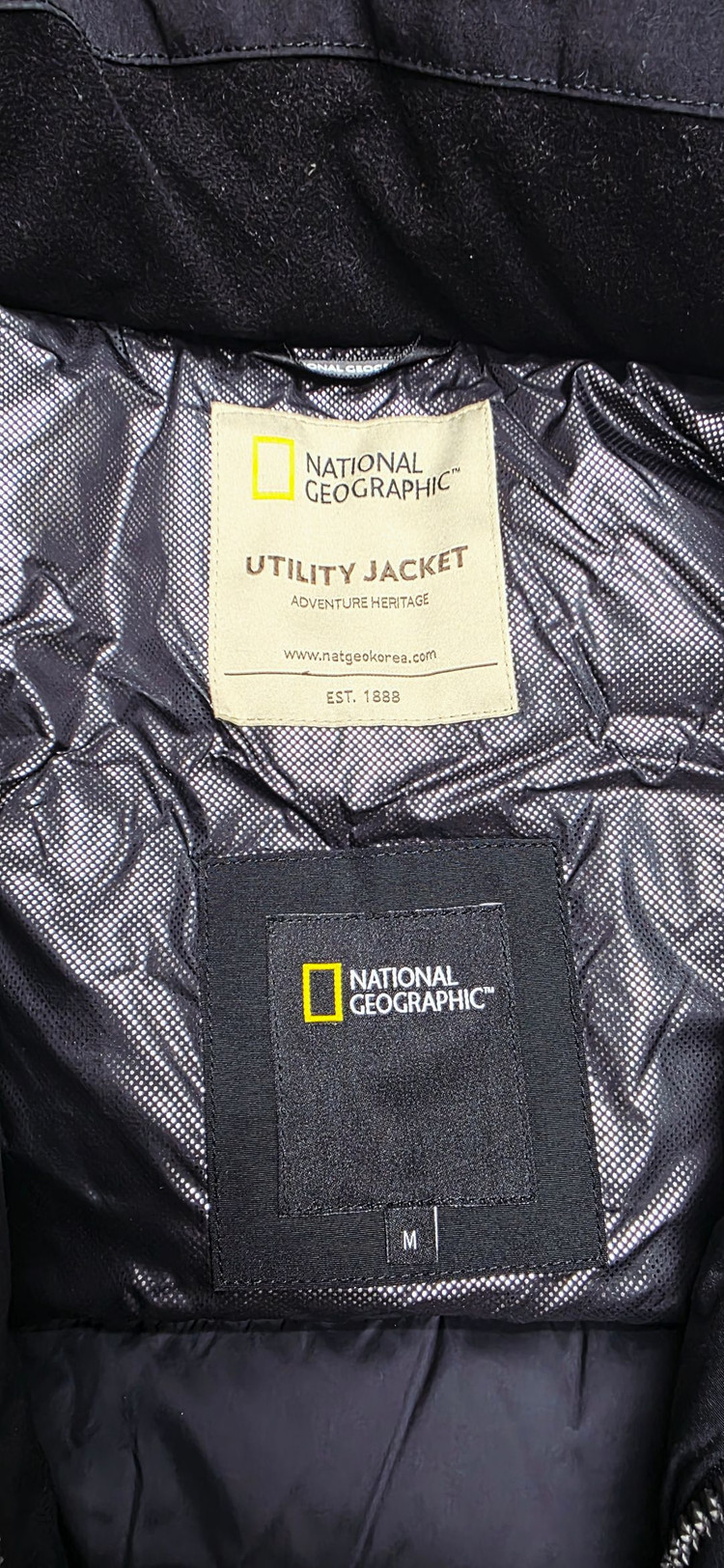 내셔널지오그래픽 야상점퍼--5