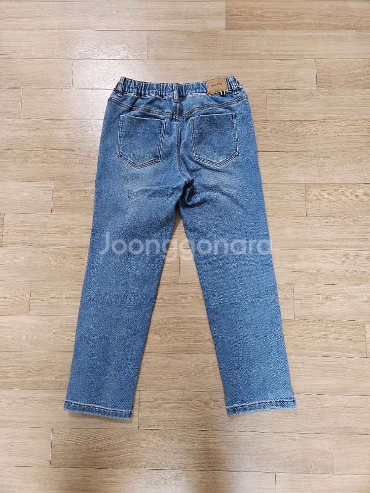 헤지스키즈 기모 데님 팬츠 145--1