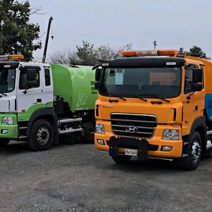 8.5톤노면청소차 3대 진공흡입청소 중고노면청소 이미지