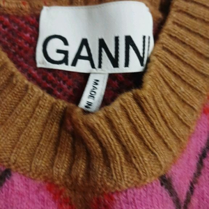 가니 니트 스웨터
