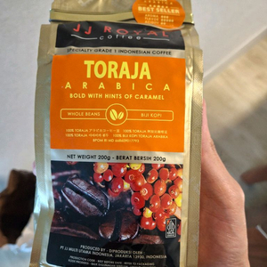 JJ 로얄 토라자 아라비카 커피 200g 택포