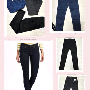 올드네이비, H&M 여성 데님 팬츠 3벌 일괄 (55) 새상품