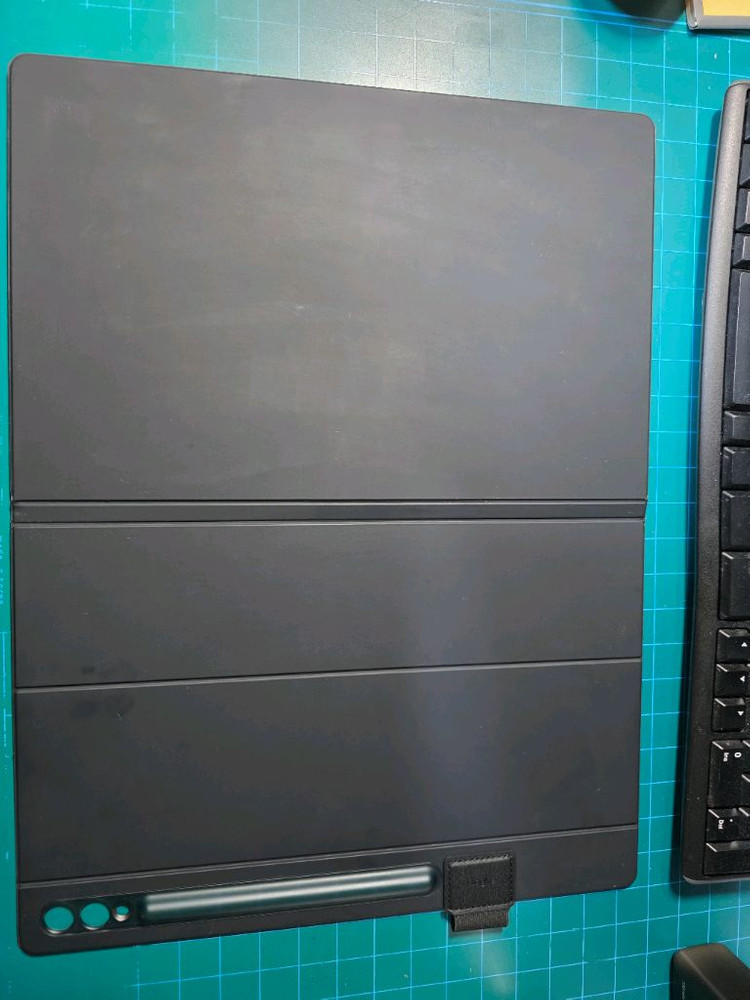 삼성 정품 AI 슬림 키보드 북커버 케이스 블랙, 갤럭시탭 S10 울트라 / S9울트라--1