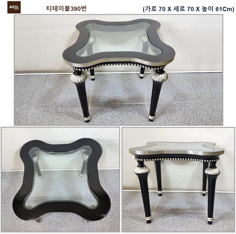 엔틱 쇼파 테이블 수납장 장식장 콘솔 고가구 원탁판매=--6