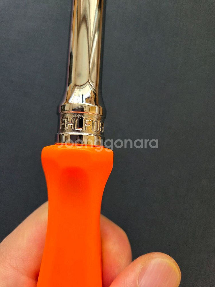 스냅온 3/8 롱 오렌지하드그립 리미티드 새상품--6