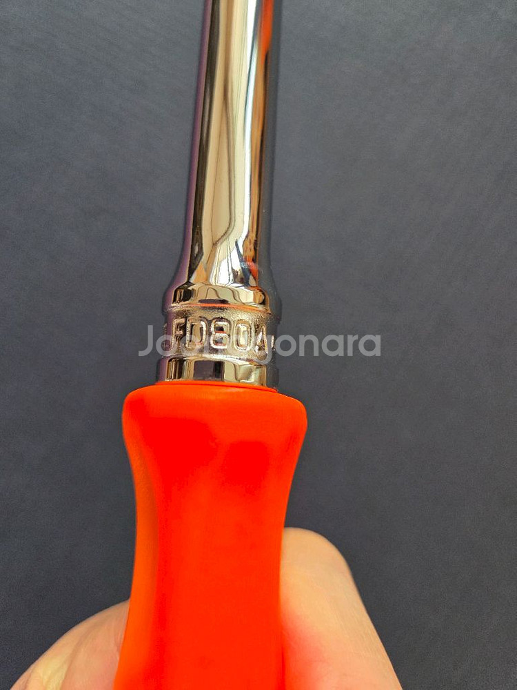 스냅온 3/8 롱 오렌지하드그립 리미티드 새상품--7