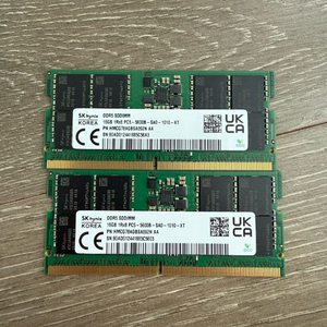 Sk하이닉스 노트북용 ddr5 16g 5600