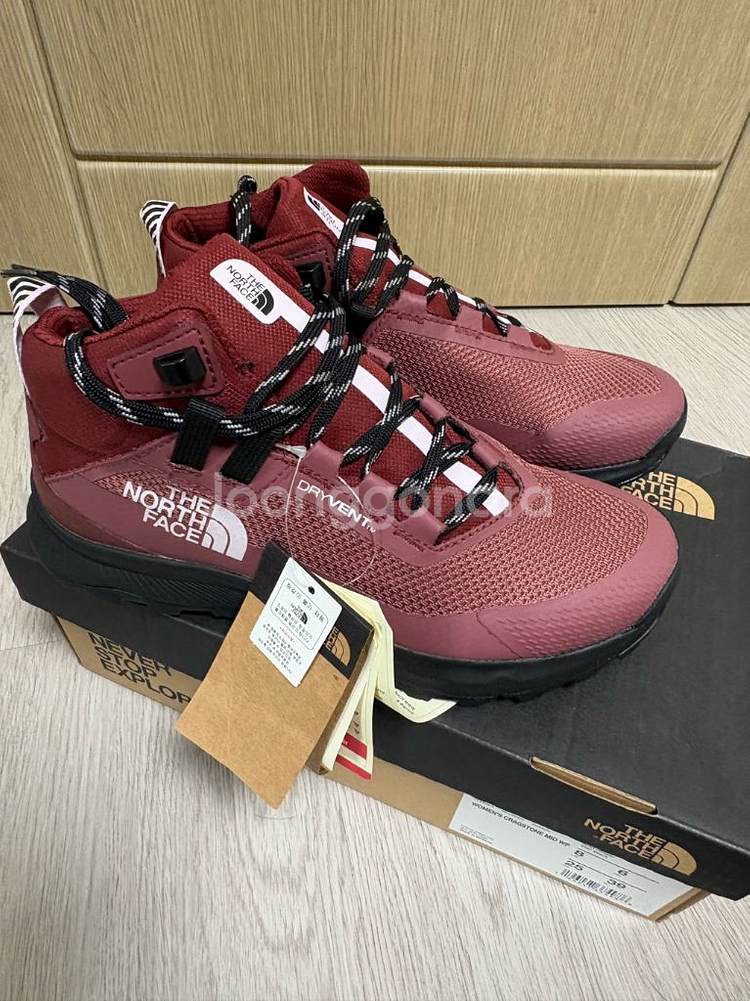 노스페이스 고어텍스 등산화--3