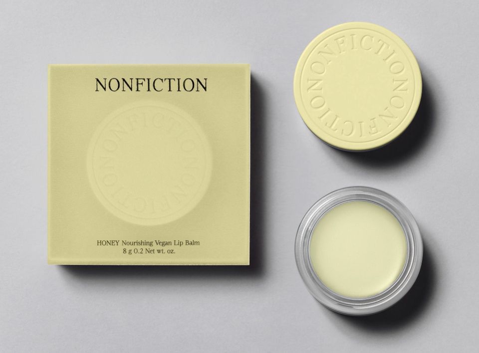 논픽션 허니 너리싱 비건 립밤 (+ 사은품 파우치 포함. 미개봉 새상품)--5