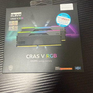 [미개봉]KLEVV CRAS V RGB DDR5 64GB 6400MHz CL32 이미지