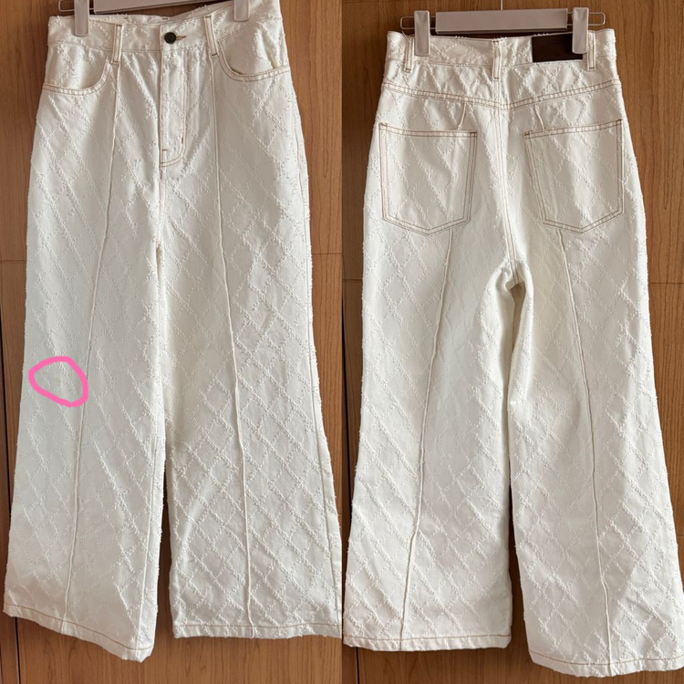 서쿠키 화이트 체크진 이미지