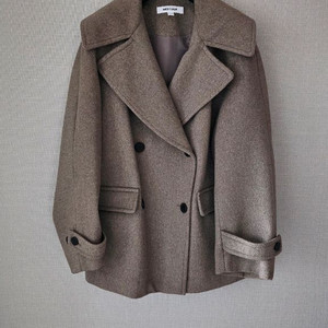 (정품) 나이스크랍 울캐시미어 하프코트