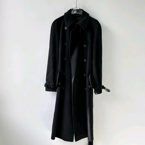 버버리 남성 울캐시미어 블랙 코트