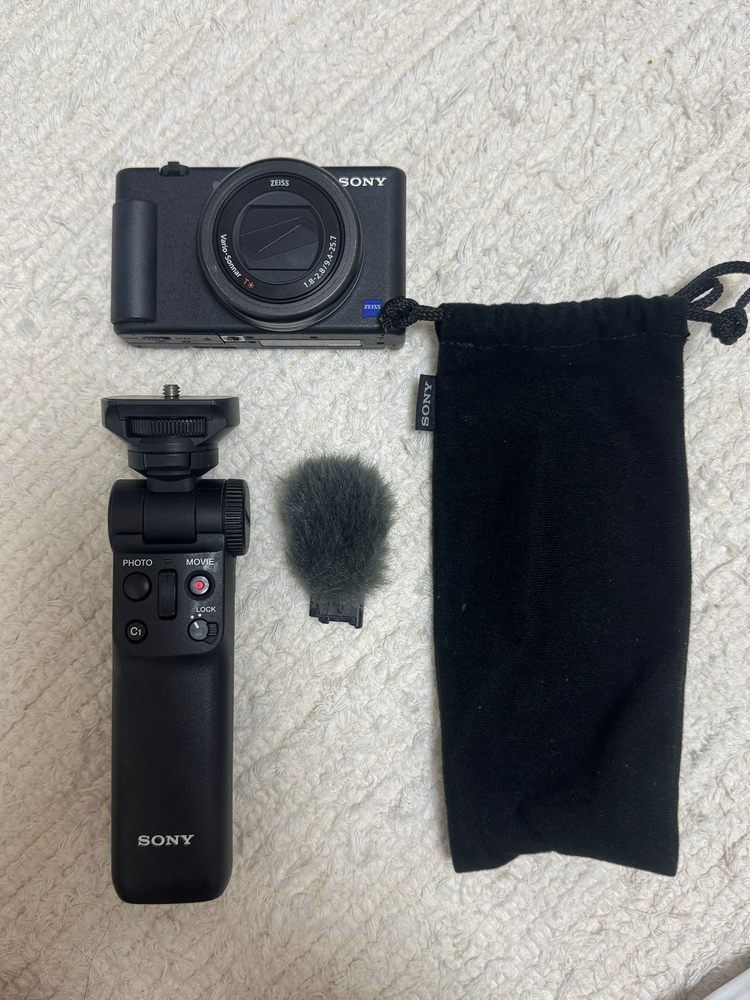 소니 ZV-1m2 슈팅그립+보증서/512sd 포함--0