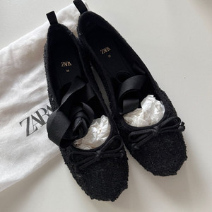 새상품)자라 패브릭 발레리나 플랫슈즈