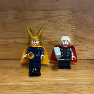 레고 마블 토르 로키 피규어 세트 이미지