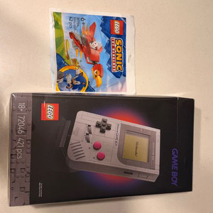 [미개봉] 레고 72046 게임보이 + 30704 소닉 벌킨리 공격