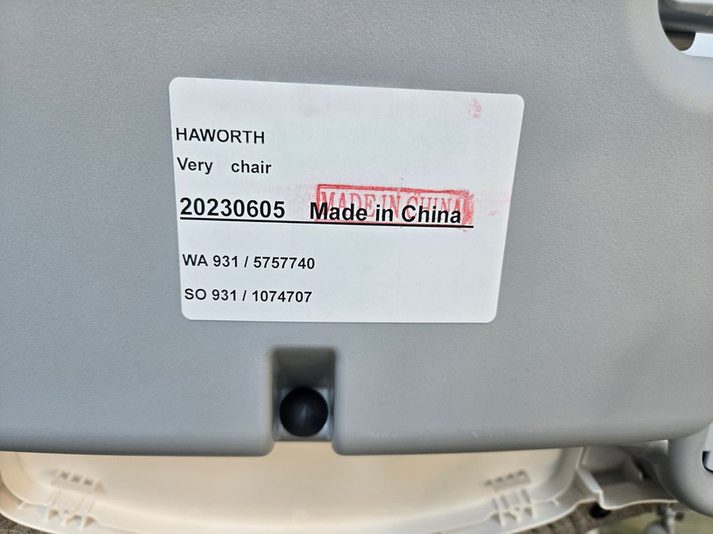 미국 하워스(HAWORTH Very chair)베리 체어 (회의용, 회의실의자,사무용,사무실,학생 의자) 이미지