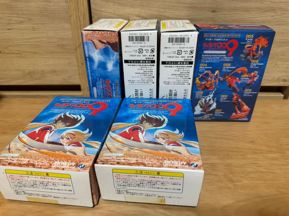 사이보그009 피규어 세트--1