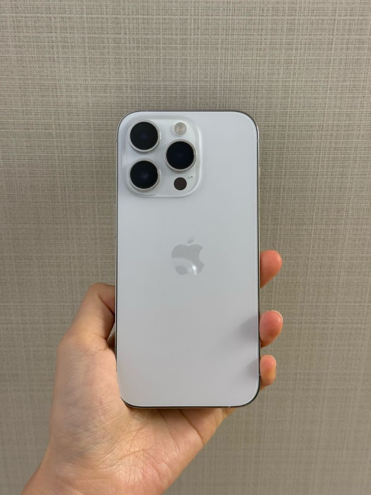 아이폰14프로 256G 실버--1