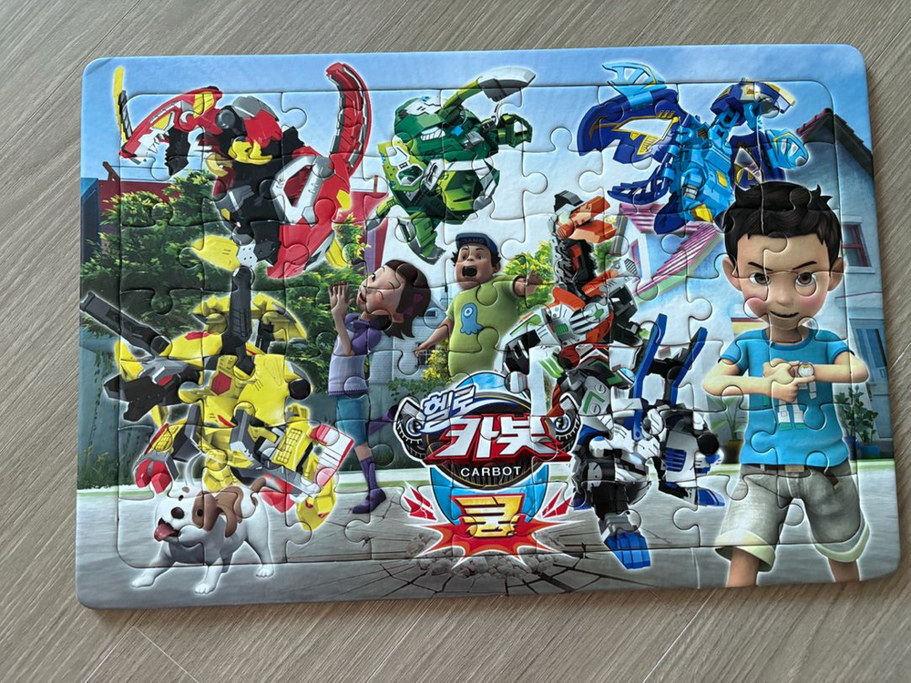 캐릭터 퍼즐 모음 (로보카폴리, 뽀로로, 카봇)--2