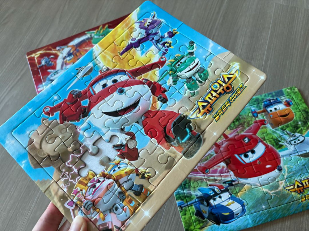 캐릭터 퍼즐 모음 (로보카폴리, 뽀로로, 카봇)--3