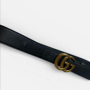 구찌 GG 버클 레더 벨트 남성용