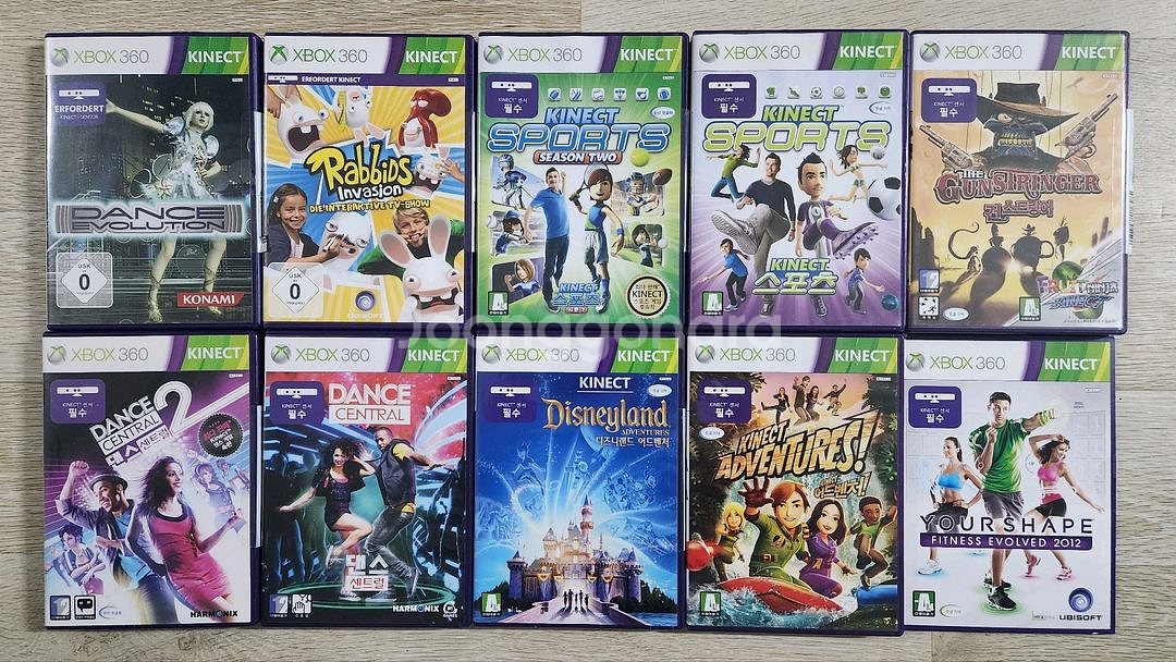 XBOX360 게임(하위호환 포함),키넥트게임,신형하드 250기가 저렴하게 판매 합니다.--2