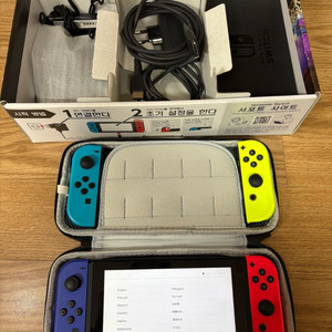 닌텐도 스위치 배터리개선판 + 추가 조이콘 판매