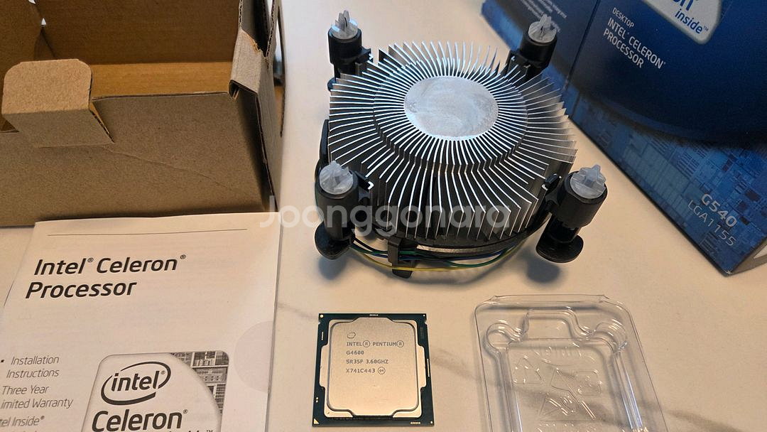 인텔 펜티엄 G4560, G4600 (수량 각 2개)--8