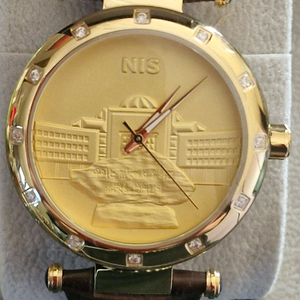 국정원 절대시계 NIS 골드보석 고급 여성용 미사용 수집품 선물용