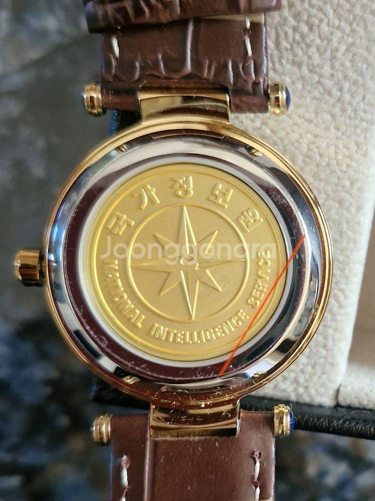 국정원 절대시계 NIS 골드보석 고급 여성용 미사용 수집품 선물용--1