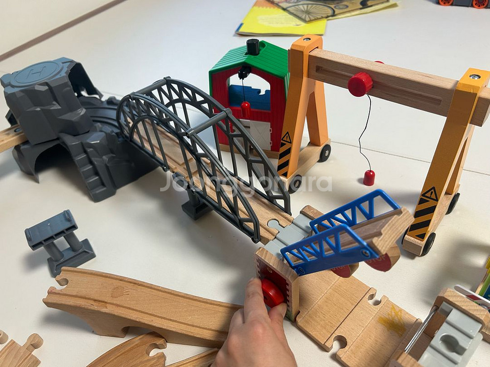 기차 장난감 이케아 토마스 등 전동 기차놀이 원목기차--2