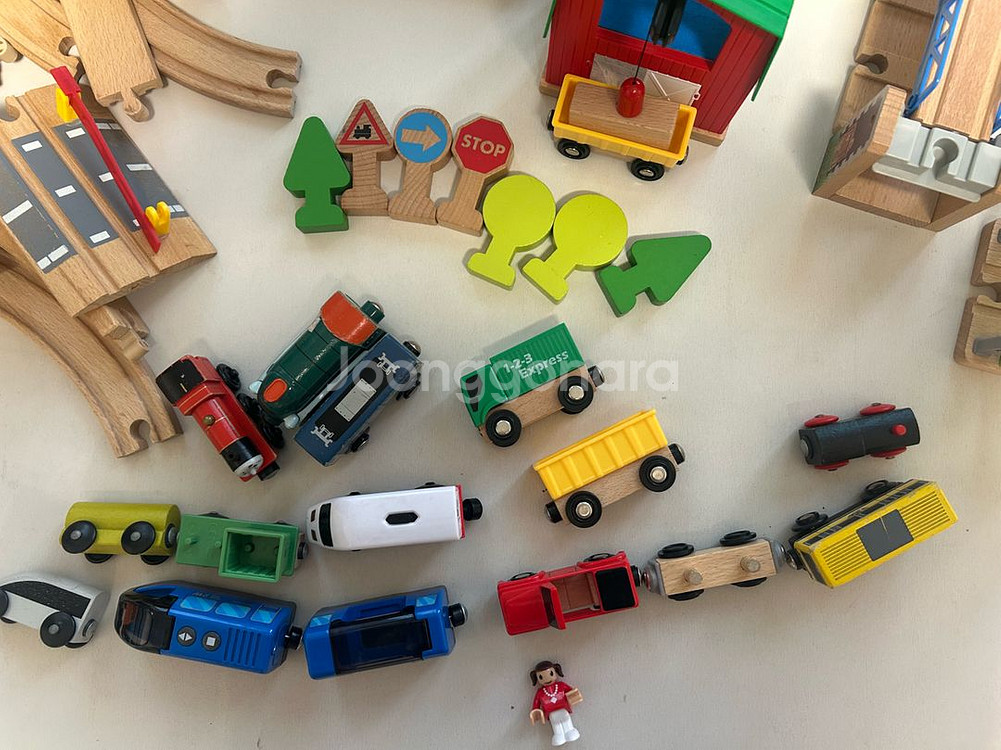 기차 장난감 이케아 토마스 등 전동 기차놀이 원목기차--4