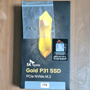 판매완료.[미개봉]SK하이닉스 Gold P31 SSD 2TB 이미지