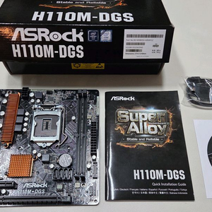 AsRock H110M-DGS (수량 2개)