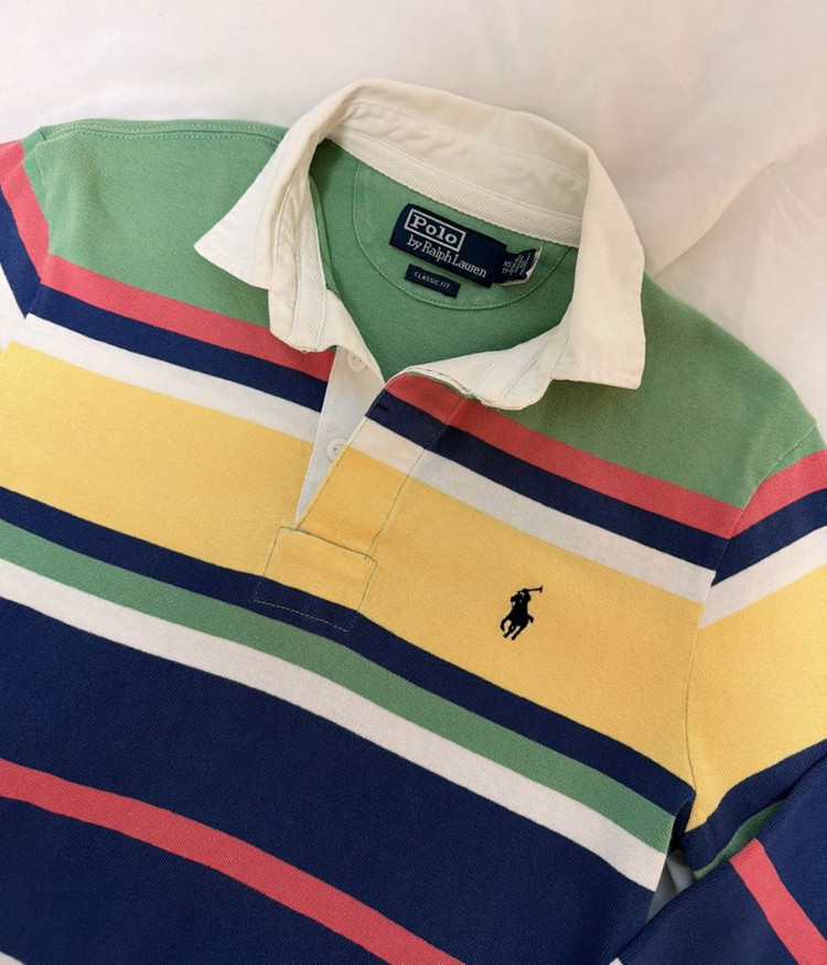 [남녀공용] 폴로 랄프로렌 아이코닉 럭비티 xs 이미지