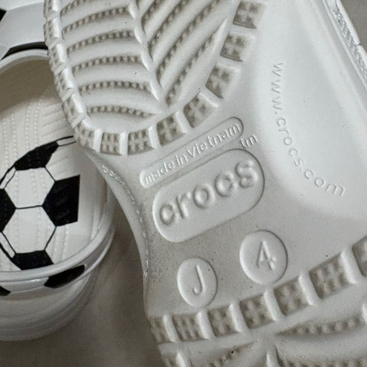 크록스 축구공 디자인 230사이즈--3