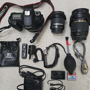 캐논 EOS 40D 카메라 풀세트