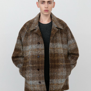 인사일런스 알파카 하프 발마칸 코트