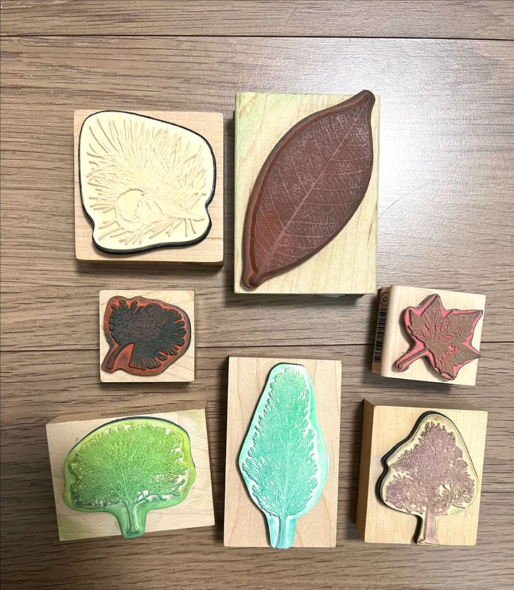 원목 스탬프 세트--3