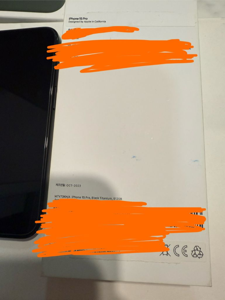 아이폰15 프로 128GB 블랙--1